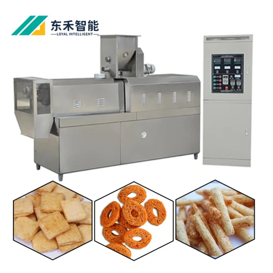 Горячий двухшнековый экструдер для производства сырных слоек, пищевая машина, изготовленная в Китае, завод по низкой цене, производитель